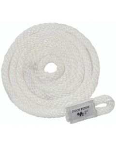 Dock Edge Fender Line 3/8X8 White 2/Pk DEI 91571F