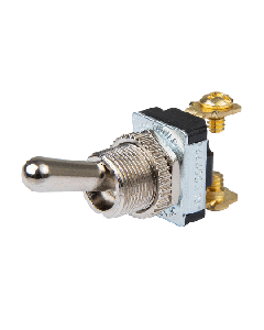 BEP SPST Chrome Plated Toggle Switch - 1 1002021