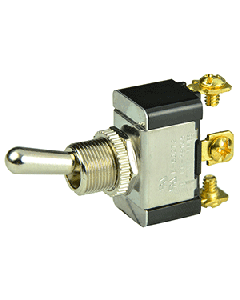 BEP SPDT Chrome Plated Toggle Switch - O 1002015