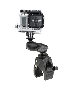 RAM Mount Small Tough-Claw™ Base w/Short Double Socket Arm & GoPro®/Action Camera Mount RAM-B-400-A-GOP1U