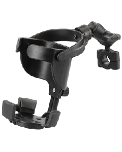 RAM Mount RAM Level Cup™ XL with Torque™ 3/4" – 1" Diameter Rail Base and Short Arm RAM-B-408-75-1-A-417U