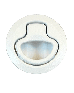 Southco Flush Pull Latch - Push To Close - Medium - White M1-61-1
