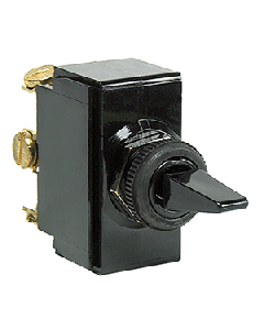 Cole Hersee Standard Toggle Switch SPDT (On)-Off-(On) 3 Screw 54104-BP