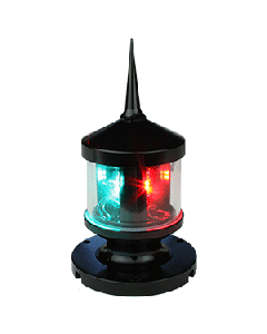 Lunasea Tri-Color/Anchor/Strobe LED Navigation Light LLB-53BK-01-00