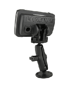 RAM Mount B Size 1" Fishfinder Mount for the Lowrance Hook2 Series RAM-B-101-LO12