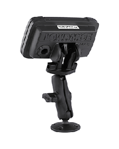 RAM Mount B Size 1" Composite Fishfinder Mount for the Lowrance Hook2 Series RAP-B-101-LO12