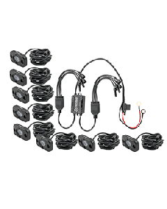 HEISE RGB Accent Lighting Kit - 8 Pack HE-8TLRGBK