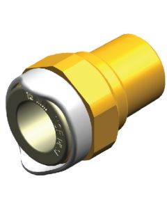 Whale Water Systems Adaptor 1/2In Npt Male 15Mm WHA WX1513B