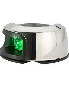 ATTWOOD LIGHTARMOR GREEN NAVIGATION LIGHT STAINLESS NV2012SSG-7