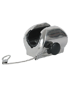 TACO Flat Deck Hinge w/Pin & Lanyard - Fits 7/8" Tube F13-0241/244BN-1