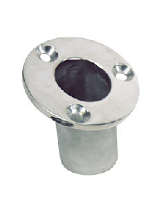 Whitecap Flush Mount Flag Pole Socket - Stainless Steel - 1-1/4" ID 6170