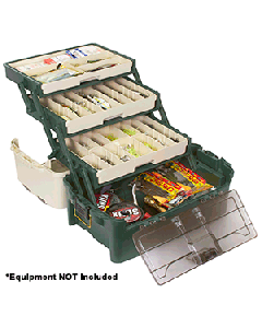 Plano Hybrid Hip 3-Tray Tackle Box - Forest Green 723300