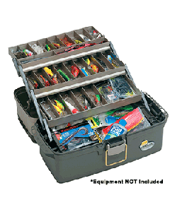 Plano Guide Series™ Tray Tackle Box - Graphite/Sandstone 613403