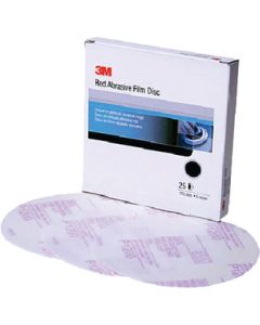 3M Marine Red Hookit Film 6 P1000 25/Bx MMM 01186