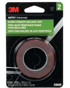3M MARINE MOLDING TAPE 1/2X5' 3609 3609