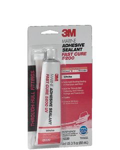 3M Marine 5200 Fast Cure White - 3 Oz. MMM 05220