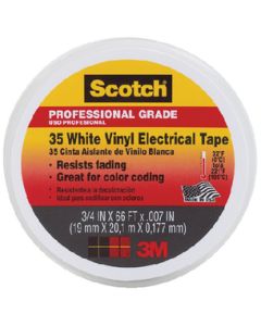 3M Marine #35 Vinyl Elect Tape 3/4 White MMM 10828