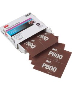3M Marine Hookit Flex Sheet P800 25/Bx MMM-34340
