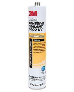 9M Marine 3000 UV Adhesive / Sealant 10 oz. White MMM-98241