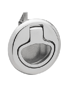 Whitecap Slam Latch Stainless Steel Non-Locking Ring Pull 6135C