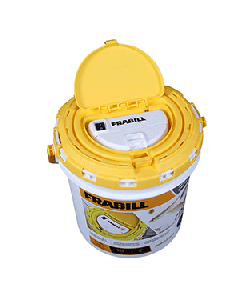 Frabill Dual Fish Bait Bucket with Aerator Built-In 4825