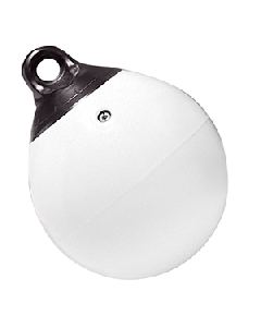 TAYLOR MADE 12" WHITE TUFF END INFLATABLE VINYL BUOY 1143