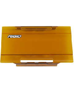 RIGID Industries E-Series Lens Cover 6" - Amber 106933