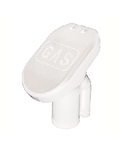 Perko Sealed Flip Top Cap Fills f/1-1/2" Hose - White 1428G00WHT