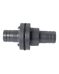 FATSAC 1-1/8" Barbed In-Line Check Valve w/O-Rings f/Auto Ballast System W755