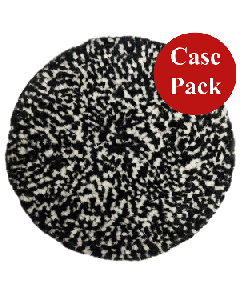 Presta Wool Compounding Pad - Black & White Heavy Cut - *Case of 12* 890146CASE