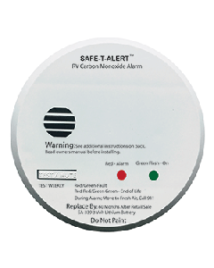 Safe-T-Alert Safe-T-Alert Sa-339 White Rv Battery Powered Co2 Detector Sa-339-Wht 73812