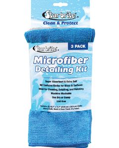 STARBRITE MICROFIBER DETAIL KIT 3CT 40079
