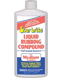 Starbrite Liq Rub Comp For Med Oxi Pt STA 81316
