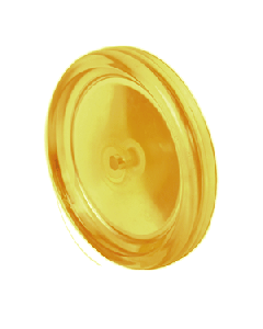 C.E. Smith Bow Roller - Yellow PVC - 8" 29791