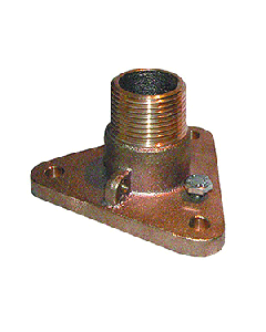 GROCO FLANGED ADAPTOR 1 1/2" NPT BRONZE