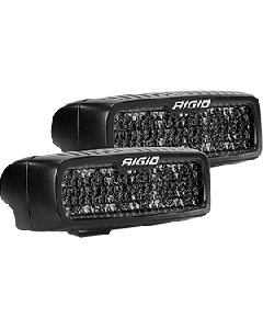RIGID Industries SR-Q Series PRO Spot Diffused Midnight Surface Mount - Pair 905513BLK