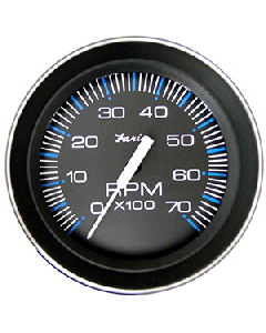 FARIA CORAL 4" TACHOMETER (7000 RPM) (ALL OUTBOARD)