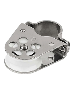 SCHAEFER CLAMP ON FURLING LINE STANCHION LEAD BLOCK- 1" BALL 300-34