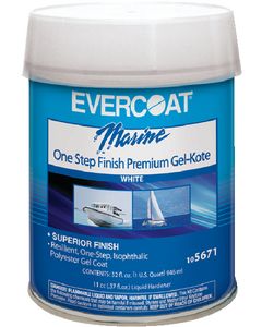 Evercoat One Step Finish Gelkote Wht Pt FIB 105670