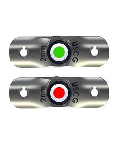 TACO Rub Rail Mounted LED Navigation Light Set - 2-1/2" F38-6800D