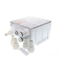Rule Shower Drain Box w/800 GPH Pump - 24V 98B-24