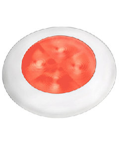 Hella Marine Red LED Round Courtesy Lamp 980508241