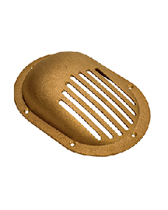 GROCO BRONZE SLOTTED HULL STRAINER 2 1/2" MAX THRU-HULL