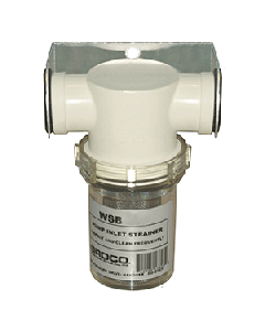 GROCO 1/2" PUMP STRAINER AND BRACKET NON-METALLIC