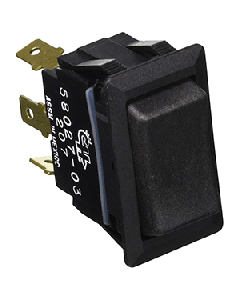 Cole Hersee Sealed Rocker Switch Non-Illuminated SPDT On-Off-On 3 Blade 58027-03-BP