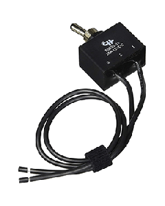 Cole Hersee Sealed Toggle Switch SPST (On)-Off 2 Wire 55025-01-BP