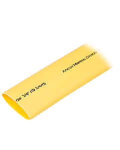 ANCOR HEAT SHRINK TUBING 3/4"X48" YELLOW 306948