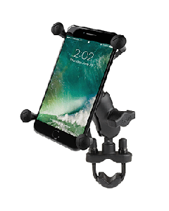 RAM Mount X-Grip Large Phone Mount w/Handlebar U-Bolt Base RAM-B-149Z-A-UN10U