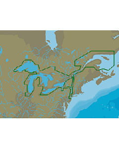 C-MAP 4D NA-D061 GREAT LAKES & ST LAWRENCE SEAWAY NA-D061