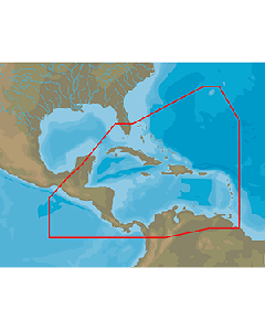 C-MAP 4D NA-D065 CARIBBEAN AND CENTRAL AMERICA NA-D065